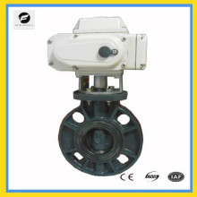 electric proportional control butterfly valve with 4-20ma 0-10v for water flow control